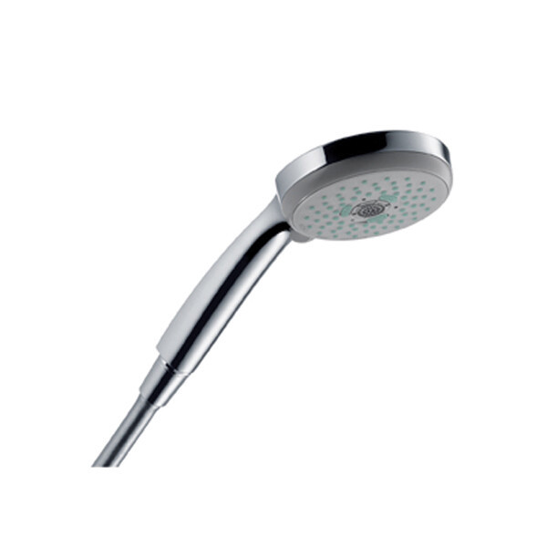 Ручной душ, Hansgrohe, Croma 100 Multi, диаметр лейки, мм-100, форма-круглая, количество режимов-3, тип струи-Rain, струя Mono, массажная струя, цвет-хром