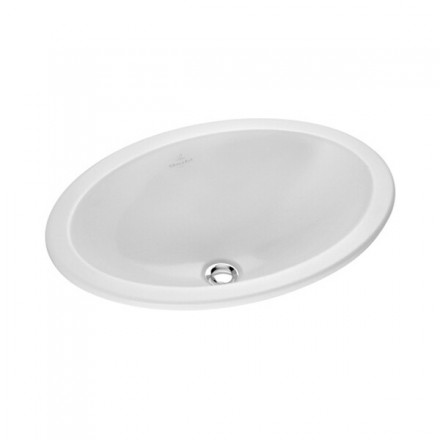 Раковина, Villeroy&amp;Boch, Loop&amp;Friends, ширина, мм-660, глубина, мм-470, высота, мм-215, тип установки-встраиваемый, отверстия для смесителя-отсутствуют, перелив-есть, декор-без декора, материал-санфарфор, грязеотталкивающее покрытие-CeramicPlus, цвет-альп