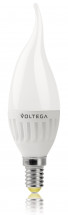 Лампа светодиодная Voltega E14 6W 2800К матовая VG1-CW2E14warm6W-C 5719