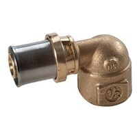 Угольник Giacomini с внутр. резьбой 3/4"х20(2,0) мм