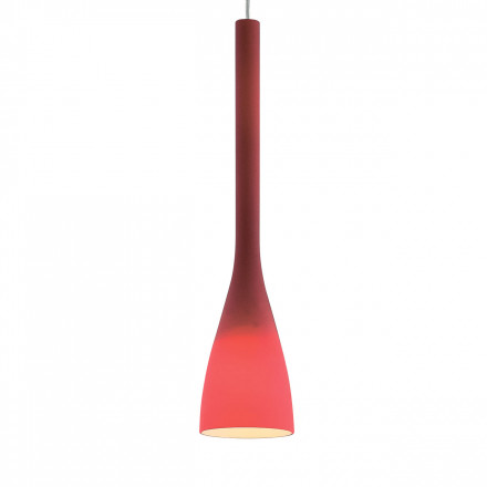 Подвесной светильник Ideal Lux Flut SP1 Big Rosso
