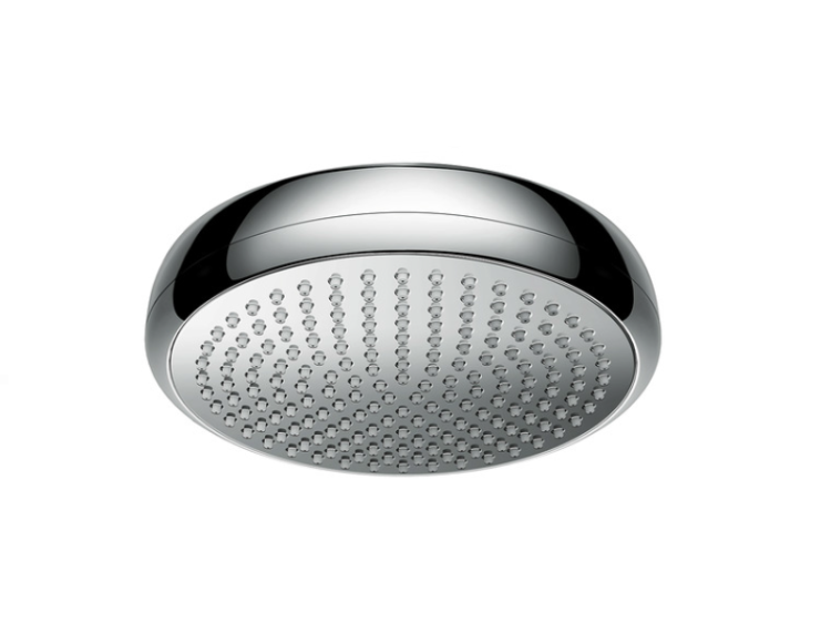 Верхний душ, Hansgrohe, Crometta, тип установки-настенный, потолочный, ширина, мм-178, глубина, мм-178, высота, мм-65, форма-круглая, количество режимов-1, тип струи-Rain, держатель-необходимо заказать, цвет-хром