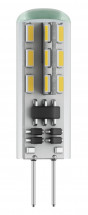 Лампа светодиодная филаментная Voltega G4 2.5W 2800К прозрачная VG9-K1G4warm2W 6983