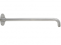 Держатель верхнего душа, Cisal, Xion, вид-настенный, вынос, мм-400, цвет-нержавеющая сталь