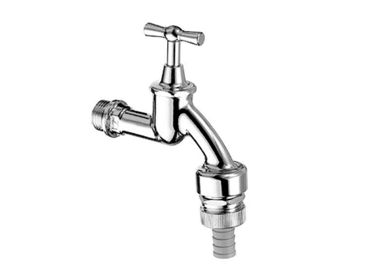 Сливной вентиль, SCHELL, стандарт подвода воды-3/4", клапан обратного потока воды-есть, материал-латунь, цвет-хром