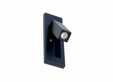 Встраиваемый светодиодный светильник Donolux Boston DL18436/F Black