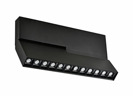 Накладной светодиодный светильник (блок питания в комплекте) Donolux Eye DL18786/12C Black