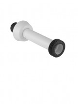 Переходник для колена смыва для унитазов, Geberit, удлиняющий, диаметр 45 мм, длина 250 мм, цвет-белый