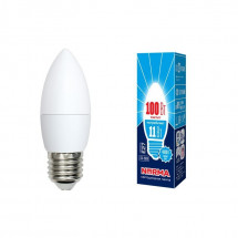 Лампа светодиодная (UL-00003814) E27 11W 4000K матовая LED-C37-11W/NW/E27/FR/NR