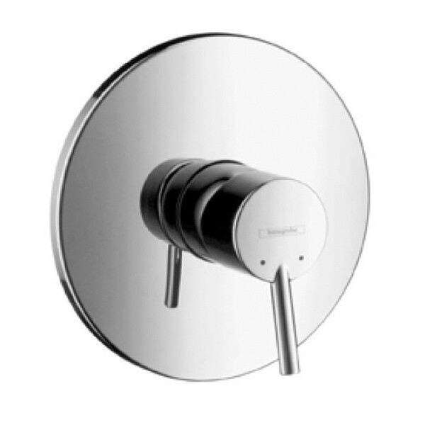 Смеситель для душа, Hansgrohe, Talis, тип открывания воды-рычажный, тип регулирования воды-керамический картридж, монтаж-вертикальный встраиваемый (настенный), отверстия для монтажа-1, внутренняя часть-необходимо заказать, цвет-хром