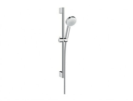 Душевой гарнитур, Hansgrohe, Crometta, количество режимов-4, тип струи-Rain, Normal, Shampoo, Massage, цвет-белый/хром