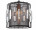 Подвесной светильник Lumien Hall Аглая 0001/1PM-BK