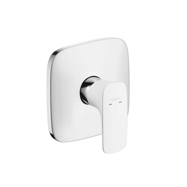 Смеситель для душа, Hansgrohe, PuraVida, тип открывания воды-однорычажный, тип регулирования воды-керамический картридж, тип установки-встраиваемый, отверстия для монтажа-1, внутренняя часть-необходимо заказать, цвет-хром