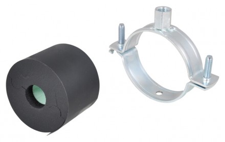 Хомут термоизоляционный, Walraven, BISOFIX E13, M8/10, 76,1 мм