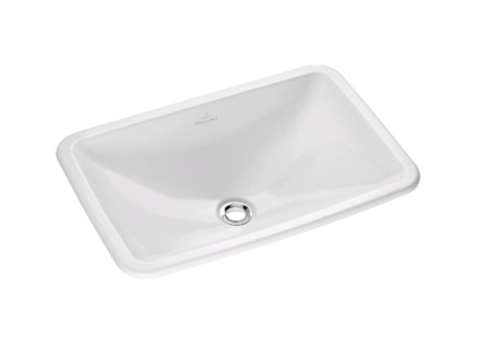Раковина, Villeroy&amp;Boch, Loop&amp;Friends, ширина, мм-510, глубина, мм-340, высота, мм-170, тип установки-встраиваемый сверху, отверстия для смесителя-отсутствуют, перелив-есть, декор-без декора, материал-санфарфор, цвет-альпийский белый