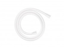 Шланг для душа, Hansgrohe, Isiflex, длина шланга, мм-1600, стандарт подвода воды-1/2&quot;, цвет-белый матовый, с пластиковым покрытием