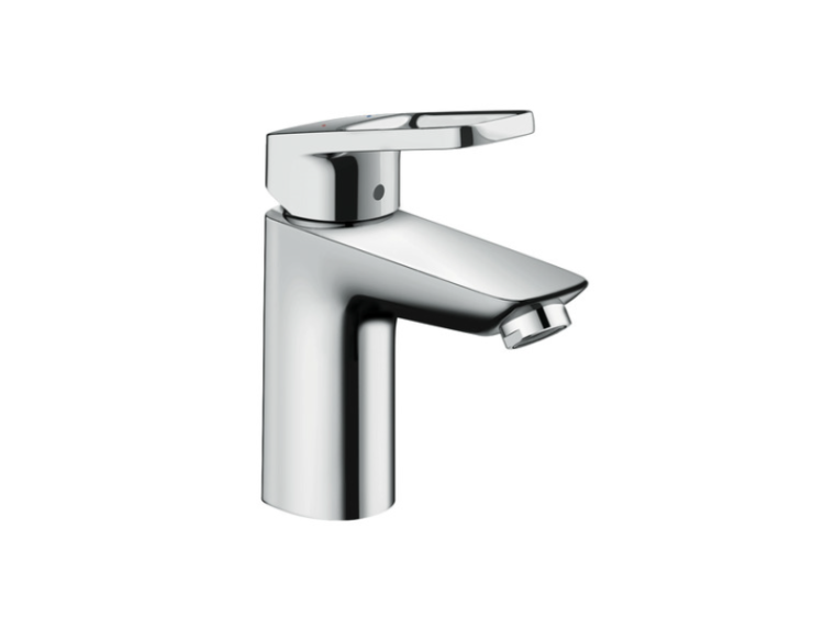 Смеситель для раковины, Hansgrohe, Logis Loop, тип открывания воды-однорычажный, тип регулирования воды-керамический картридж, отверстия для монтажа-1, высота, мм-195, вынос излива, мм-108, донный клапан-есть, цвет-хром