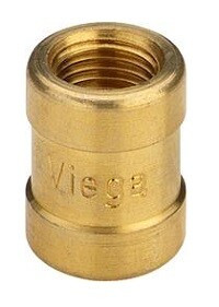 Муфта 1/2", с ВР, термальной разгрузкой, латунь, модель 1551