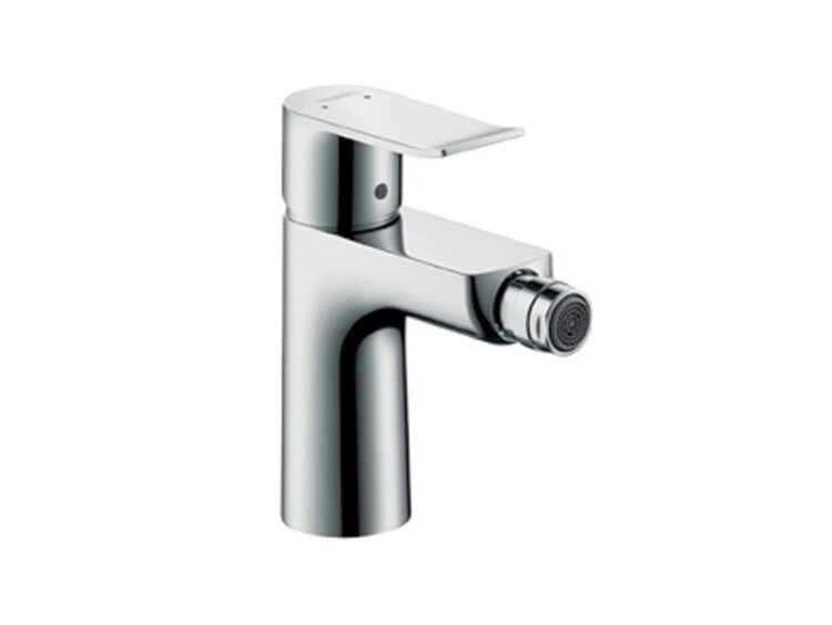 Смеситель для биде, Hansgrohe, Metris, тип открывания воды-однорычажный, тип регулирования воды-керамический картридж, отверстия для монтажа-1, высота, мм-157, вынос излива, мм-147, донный клапан-есть, тип подводки-гибкая, стандарт подвода воды-3/8", цвет