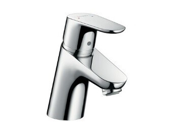 Смеситель для раковины, Hansgrohe, Focus, тип открывания воды-однорычажный, тип регулирования воды-керамический узел смешивания, отверстия для монтажа-1, высота, мм-133, вынос излива, мм-101, цвет-хром