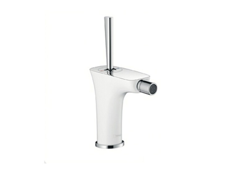 Смеситель для биде, Hansgrohe, PuraVida, тип открывания воды-однорычажный, тип регулирования воды-керамический картридж, отверстия для монтажа-1, высота, мм-203, вынос излива, мм-134, донный клапан-есть, тип подводки-гибкая, стандарт подвода воды-3/8", цв