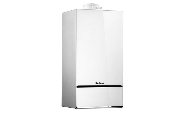 Котёл конденсационный настенный, Buderus, Logamax plus, GB172-35 iW H, мощность, кВт-33, одноконтурный, камера сгорания-закрытая, цвет-белый