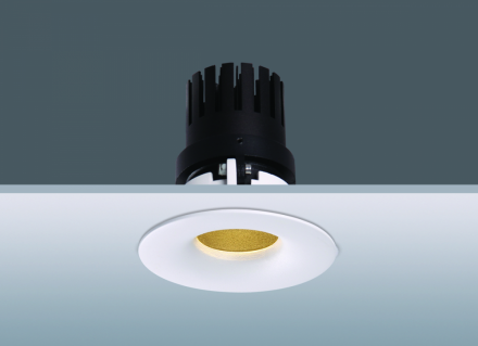 Встраиваемый светодиодный светильник (блок питания в комплекте) Donolux Hole DL20101R12W1W