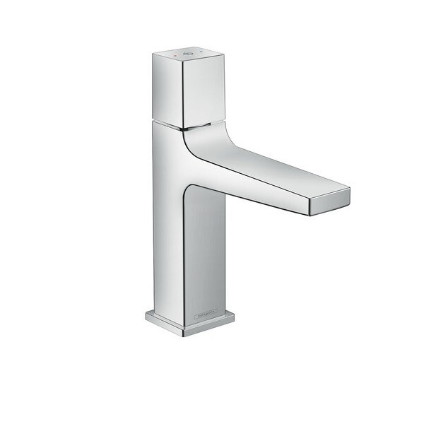 Смеситель для раковины, Hansgrohe, Metropol, отверстия для монтажа-1, высота, мм-203, вынос излива, мм-136, донный клапан-есть, стандарт подвода воды-3/8", цвет-хром, со сливным клапаном Push-Open